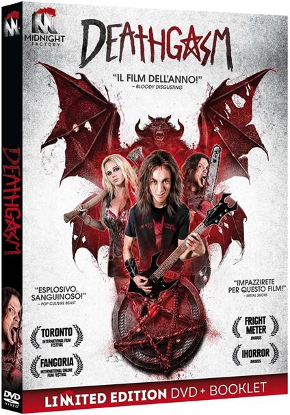 Deathgasm. Limited Edition con Booklet (DVD) di Jason Lei Howden - DVD