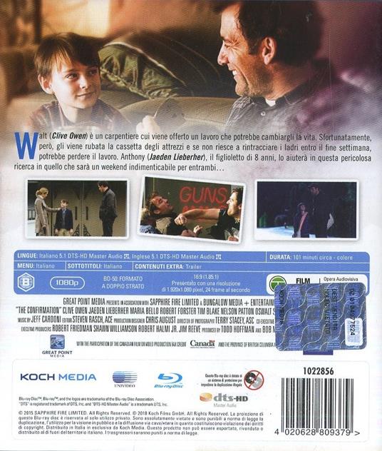 The Confirmation (Blu-ray) di Bob Nelson - Blu-ray - 2