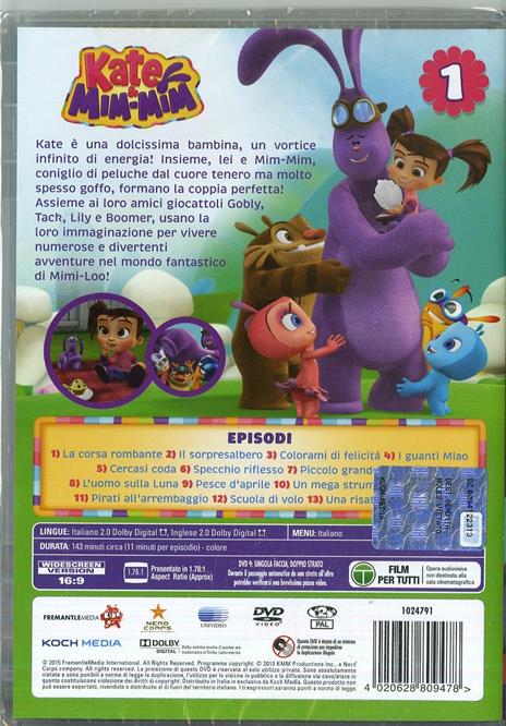 Kate & Mim-Mim. Colorami di felicità (DVD) di Scott Stewart - DVD - 2