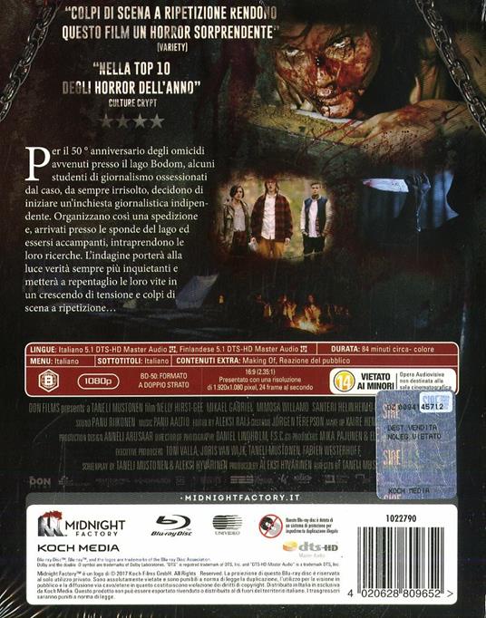 Lake Bodom. Limited Edition con Booklet (Blu-ray) di Taneli Mustonen - Blu-ray - 2
