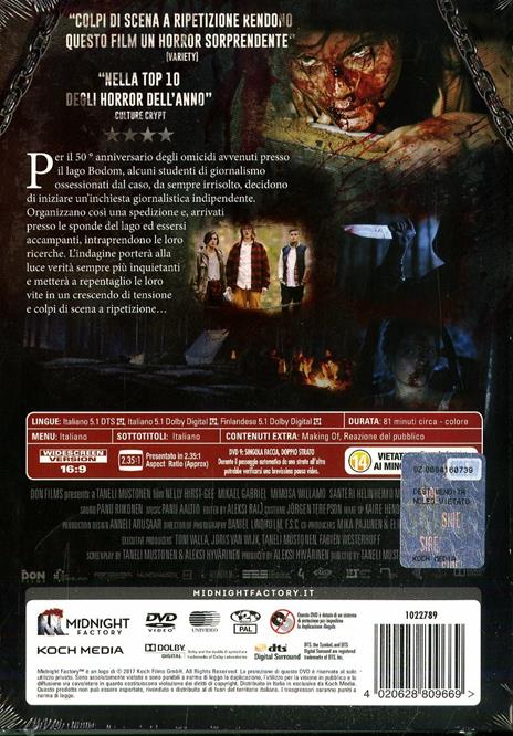 Lake Bodom. Limited Edition con Booklet (DVD) di Taneli Mustonen - DVD - 2