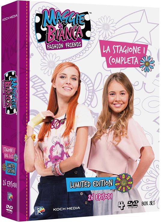 Maggie e Bianca Fashion Friends. Stagione 1 completa. Limited Edition (4 DVD) di Paolo Massari,Yuri Rossi - DVD
