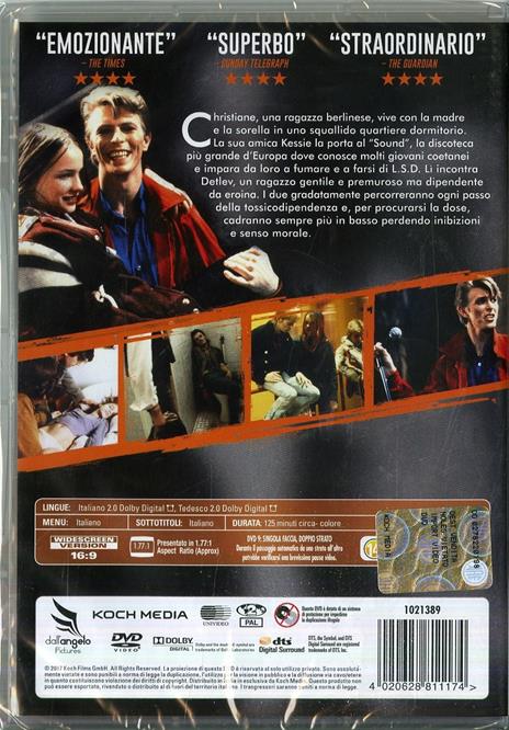 Christiane F. Noi, i ragazzi dello zoo di Berlino (DVD) di Uli Edel - DVD - 2