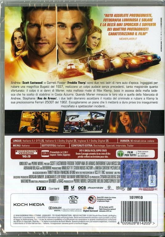 Overdrive (DVD) di Antonio Negret - DVD - 2