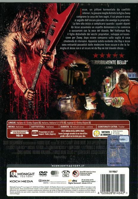 The Devil's Candy. Limited Edition con Booklet (DVD) di Sean Byrne - DVD - 2