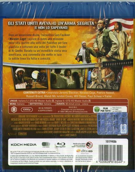 Io, Dio e Bin Laden (Blu-ray) di Larry Charles - Blu-ray - 2
