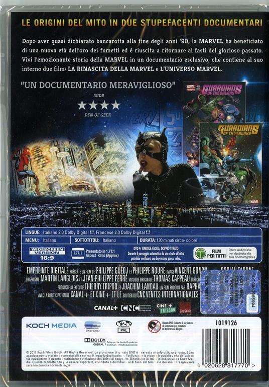 Marvel Stories (DVD) di Philippe Guedj,Philippe Roure - DVD - 2