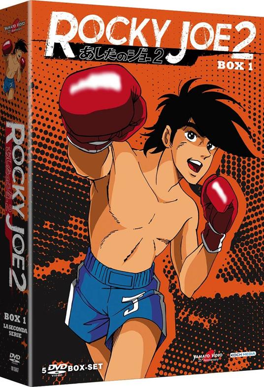 Rocky Joe. Serie 2. Box 1 (5 DVD) di Yoshio Takeuchi,Mizuno Nishikubo,Shunji Oga - DVD