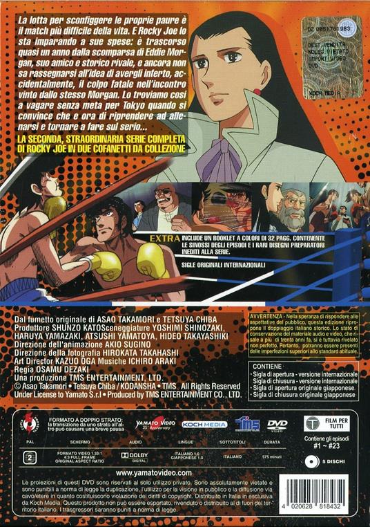 Rocky Joe. Serie 2. Box 1 (5 DVD) di Yoshio Takeuchi,Mizuno Nishikubo,Shunji Oga - DVD - 2