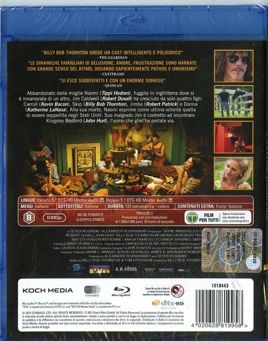 Jayne Mansfield's Car. L'ultimo desiderio (Blu-ray) di Billy Bob Thornton - Blu-ray - 2