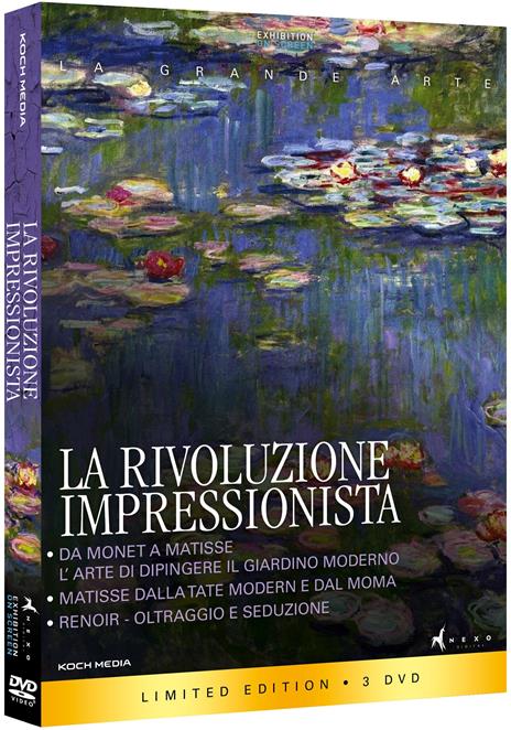 La rivoluzione impressionista (3 DVD) di David Bickerstaff,Phil Grabsky,Ben Harding