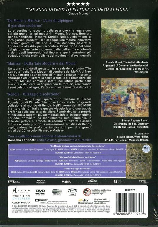 La rivoluzione impressionista (3 DVD) di David Bickerstaff,Phil Grabsky,Ben Harding - 2