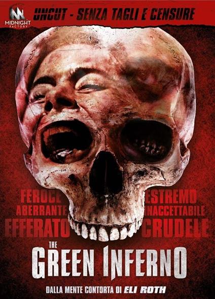 The Green Inferno. Uncut Standard Edition (DVD) di Eli Roth - DVD