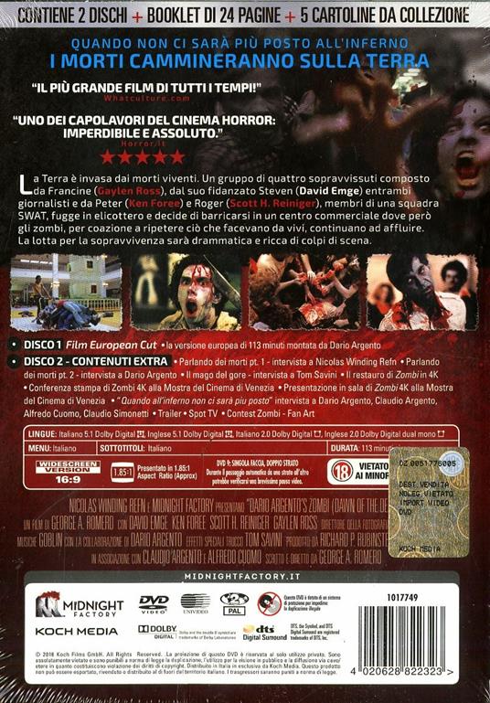 Zombi. Dawn Of The Dead. Limited Edition (2 DVD) di George A. Romero - 2