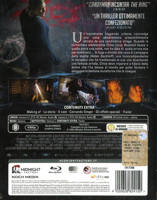 Non bussate a quella porta (Blu-Ray) di James W. Caradog - Blu-ray - 2