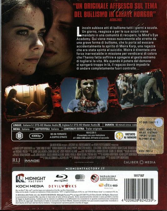 L' odio che uccide<span>.</span> Limited Edition di Adam Egypt Mortimer - Blu-ray - 2