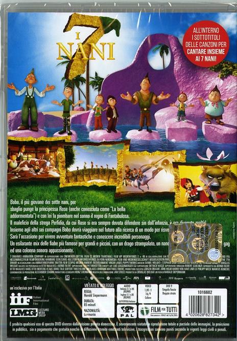 I 7 nani di Harald Siepermann,Boris Aljinovic - DVD - 2