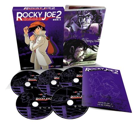 Rocky Joe. Serie 2. Box 2 (5 DVD) di Yoshio Takeuchi,Mizuno Nishikubo,Shunji Oga - DVD