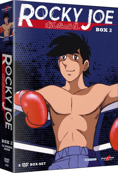 Rocky Joe. Serie 1. Box 2 (6 DVD) di Osamu Dezaki,Yoshiyuki Tomino,Noboru Ishiguro,Soji Yoshikawa,Hideo Nishimaki - DVD