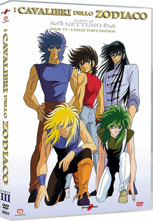 I Cavalieri dello Zodiaco. Parte 3. Nettuno (3 DVD) di Kozo Morishita,Kazuhito Kikuchi - DVD