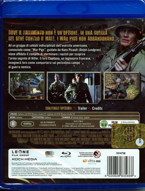 War Pigs di Ryan Little - Blu-ray - 2