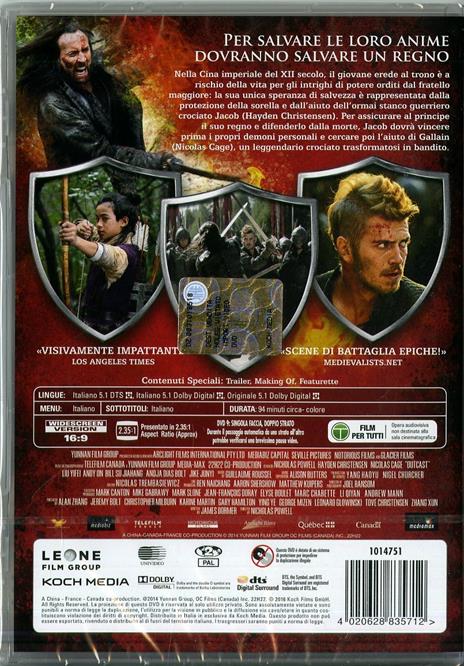 Outcast. L'ultimo templare di Nick Powell - DVD - 2