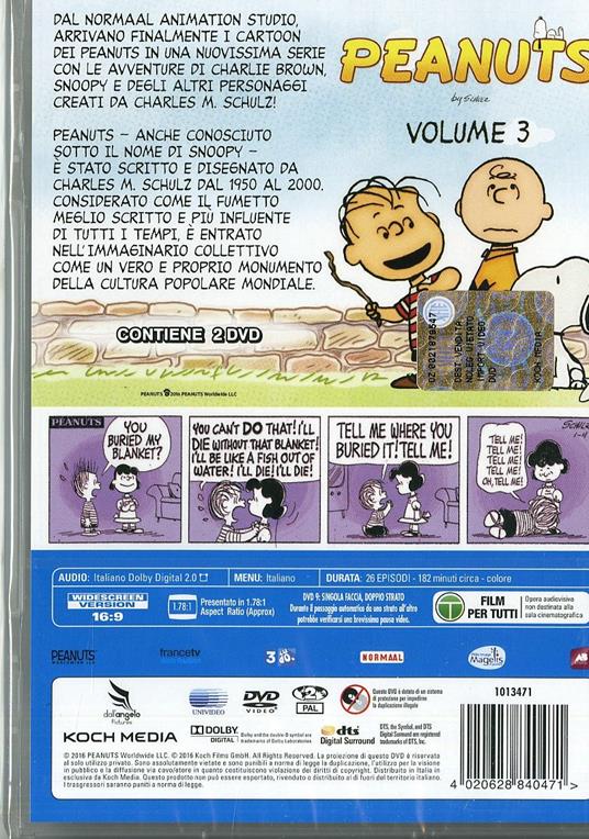 Peanuts. Vol. 3 (2 DVD) di Alexis Lavillat - DVD - 2