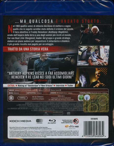 Il caso Freddy Heineken di Daniel Alfredson - Blu-ray - 2