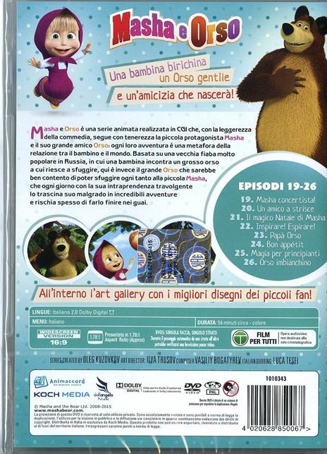 Masha e Orso. Vol. 3 di Oleg Kuzovkov - DVD - 2