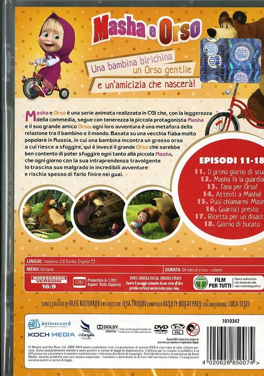 Masha e Orso. Vol. 2 di Oleg Kuzovkov - DVD - 2