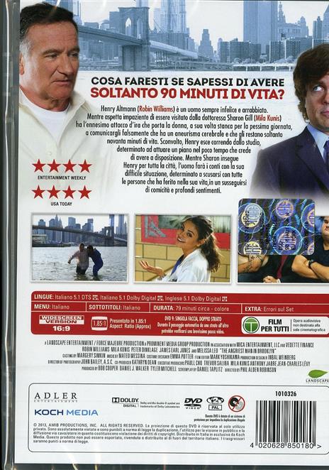 90 minuti a New York di Phil Alden Robinson - DVD - 2