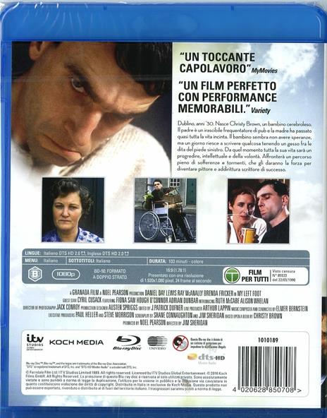 Il mio piede sinistro di Jim Sheridan - Blu-ray - 2