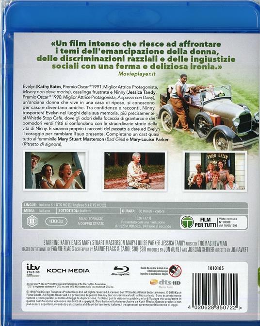 Pomodori verdi fritti alla fermata del treno di Jon Avnet - Blu-ray - 2