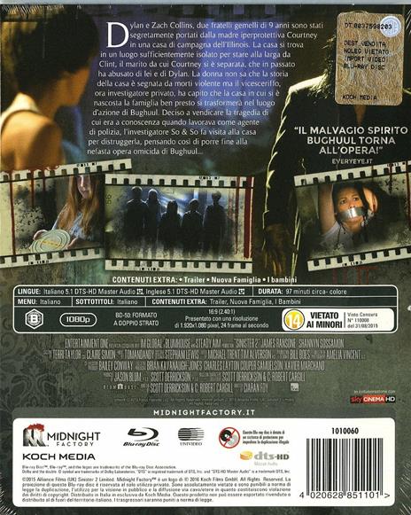 Sinister 2<span>.</span> Edizione limitata di Ciarán Foy - Blu-ray - 2