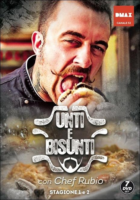 Unti e bisunti. Chef Rubio. Stagione 1 - 2 (7 DVD) - DVD