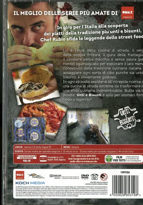 Unti e bisunti. Chef Rubio. Stagione 1 - 2 (7 DVD) - DVD - 2