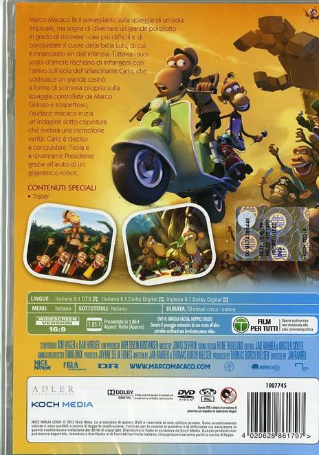 Marco Macaco di Jan Rahbek - DVD - 3