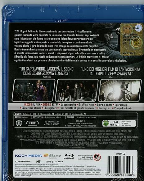 Snowpiercer (2 Blu-ray) di Joon-Ho Bong - Blu-ray - 3