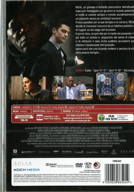 Un ragionevole dubbio di Peter Howitt - DVD - 3