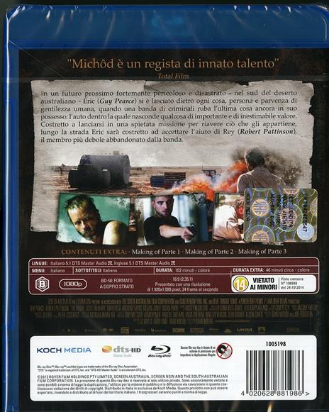 The Rover di David Michôd - Blu-ray - 2