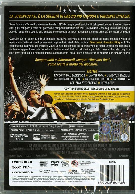 Bianconeri. Juventus Story (2 DVD)<span>.</span> Edizione Speciale di Marco La Villa,Mauro La Villa - DVD - 2