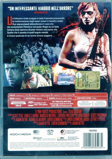 Dead Season (DVD) di Adam Deyoe - DVD - 2