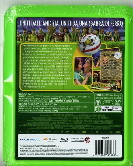 Goool! 3D (Blu-ray + Blu-ray 3D) di Juan José Campanella - 2