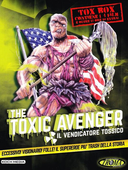 The Toxic Avenger. Il vendicatore tossico. Anniversary Edition (5 DVD) di Michael Herz,Lloyd Kaufman