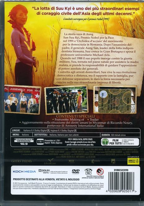 The Lady. L'amore per la libertà di Luc Besson - DVD - 2