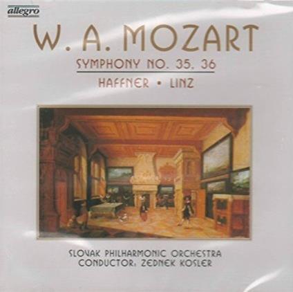 Sinfonia n.35 - CD Audio di Wolfgang Amadeus Mozart,Slovak Philharmonic Orchestra