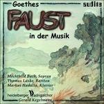 Il Faust di Goethe in musica - CD Audio di Ludwig van Beethoven,Franz Liszt,Franz Schubert,Robert Schumann,Richard Wagner,Ferruccio Busoni,Fanny Hensel,Gerald Kegelmann