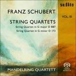 Quartetti per archi D887, D173 - SuperAudio CD ibrido di Franz Schubert,Mandelring Quartett