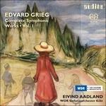 Musica orchestrale vol.1 - SuperAudio CD ibrido di Edvard Grieg,WDR Symphony Orchestra,Eivind Aadland