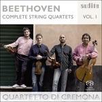 Quartetti per archi vol.1 - SuperAudio CD ibrido di Ludwig van Beethoven,Quartetto di Cremona